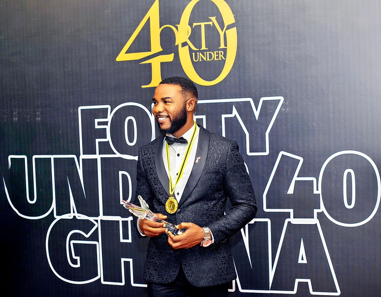 Davida CEO with honary award