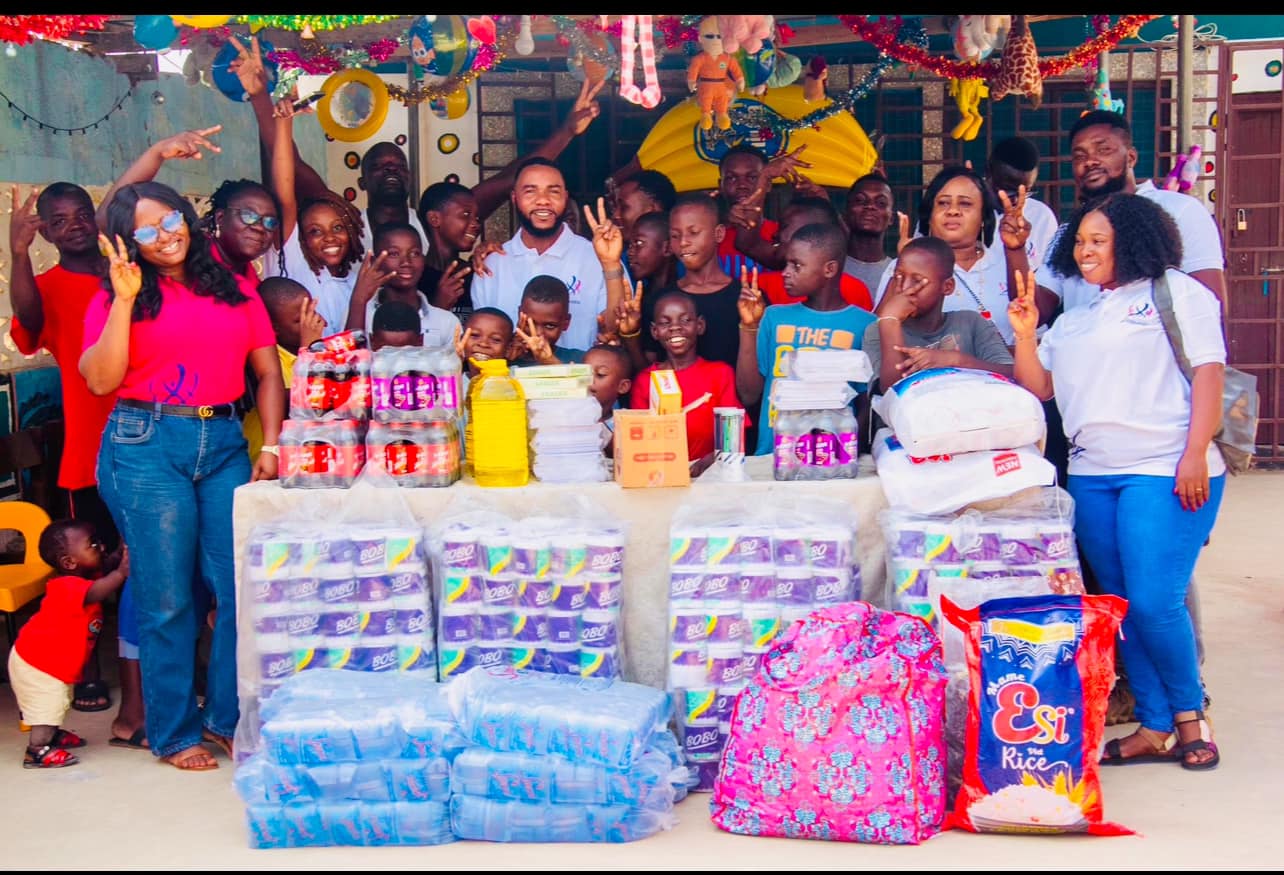 Davida with Rhema Childrens home