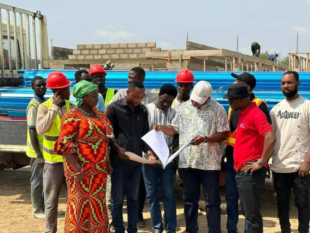 Davida team with Hon. Samuel Okudzeto Ablakwa