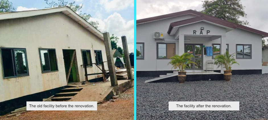 Renovated Regimental Aid Post building