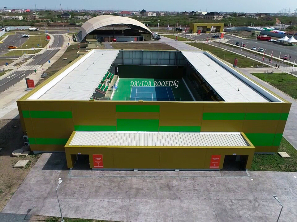 STADIUM PROJECT SANDWHICH ROOF