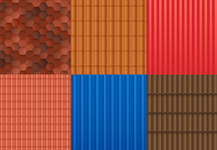 different types roofing
